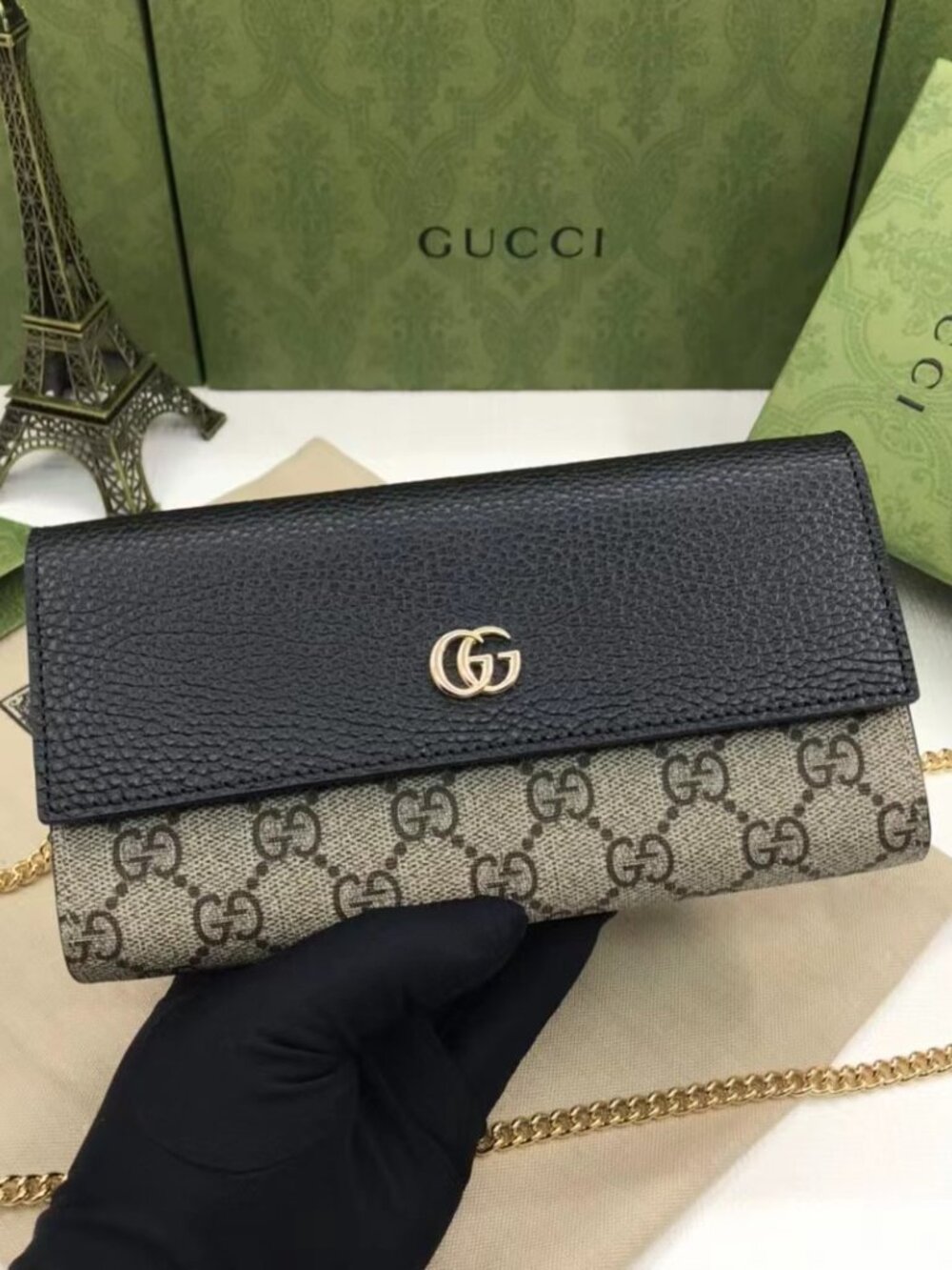 Gucci Ophidia Wallet Flap Purse - Picture 3 of 9